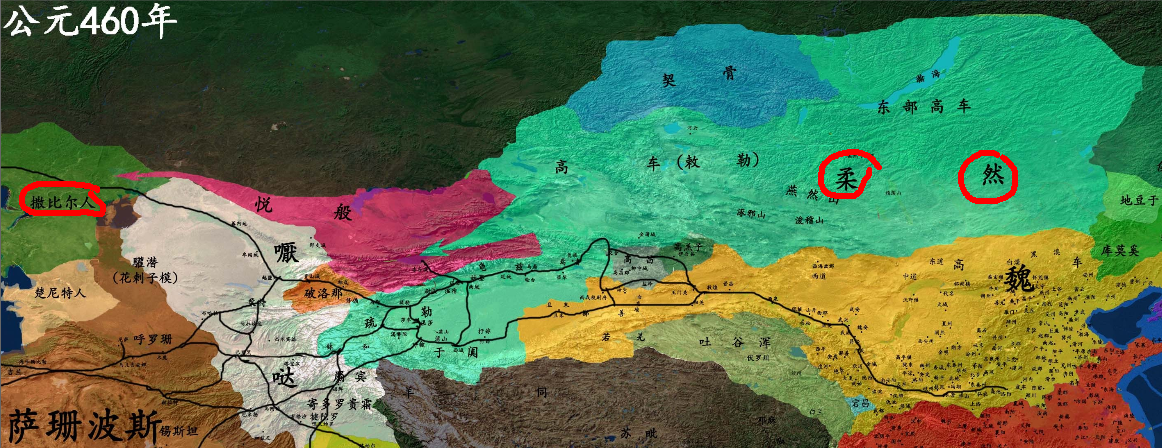 为什么有不少人把在欧洲纵横的阿瓦尔人当作柔然人的后裔?匈人西征的时候有没有携带部分柔然人?