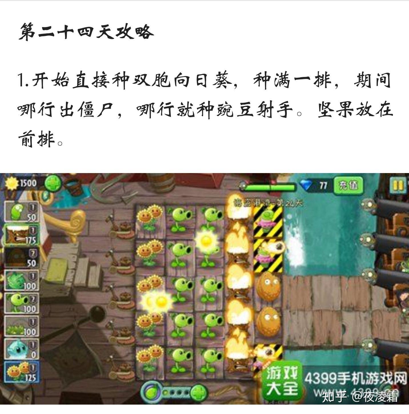 植物大战僵尸2海盗港湾第24天怎么过