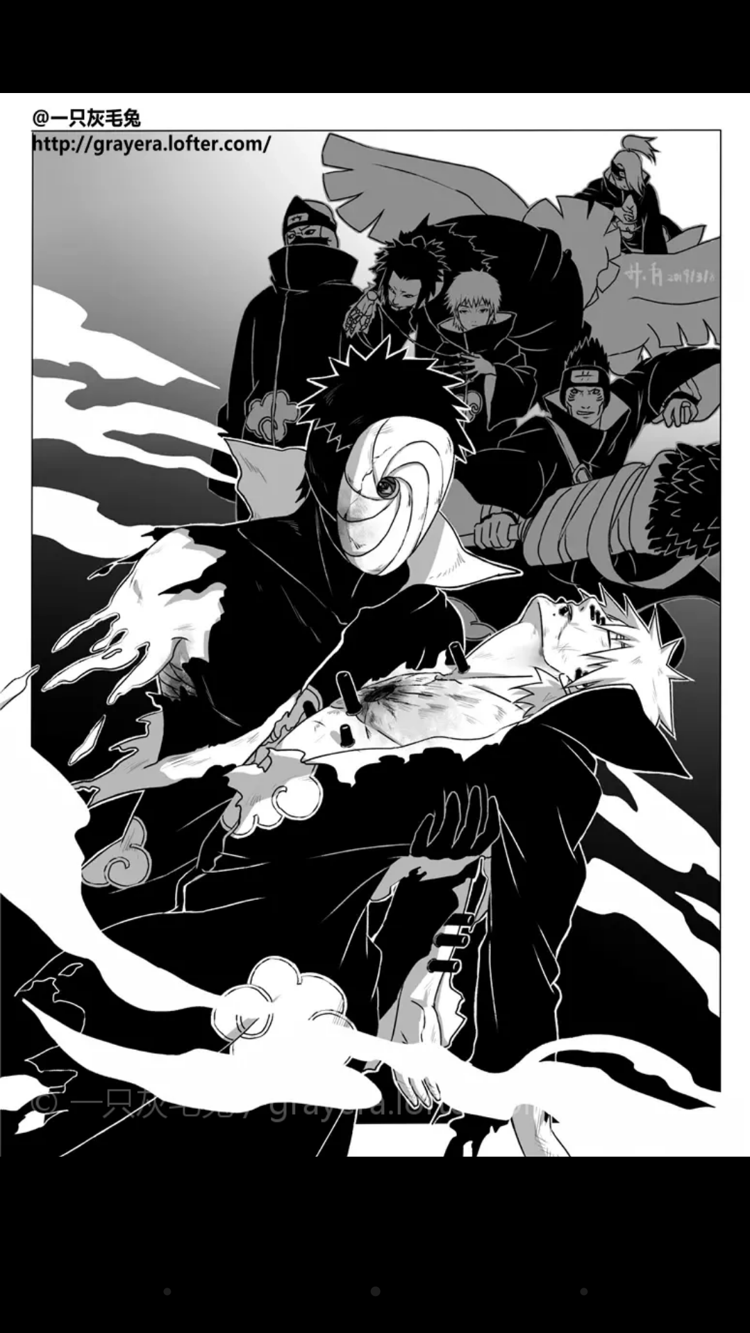 能分享一些火影晓组织手机壁纸吗? - 知乎