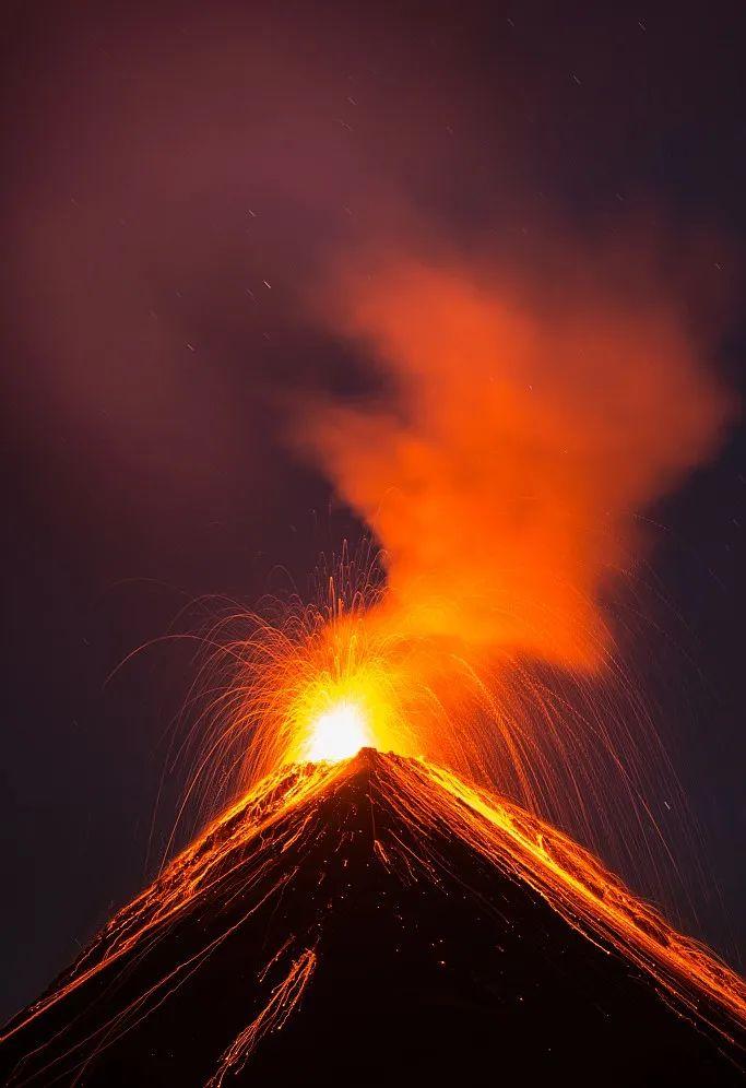 中国最可怕的火山图片