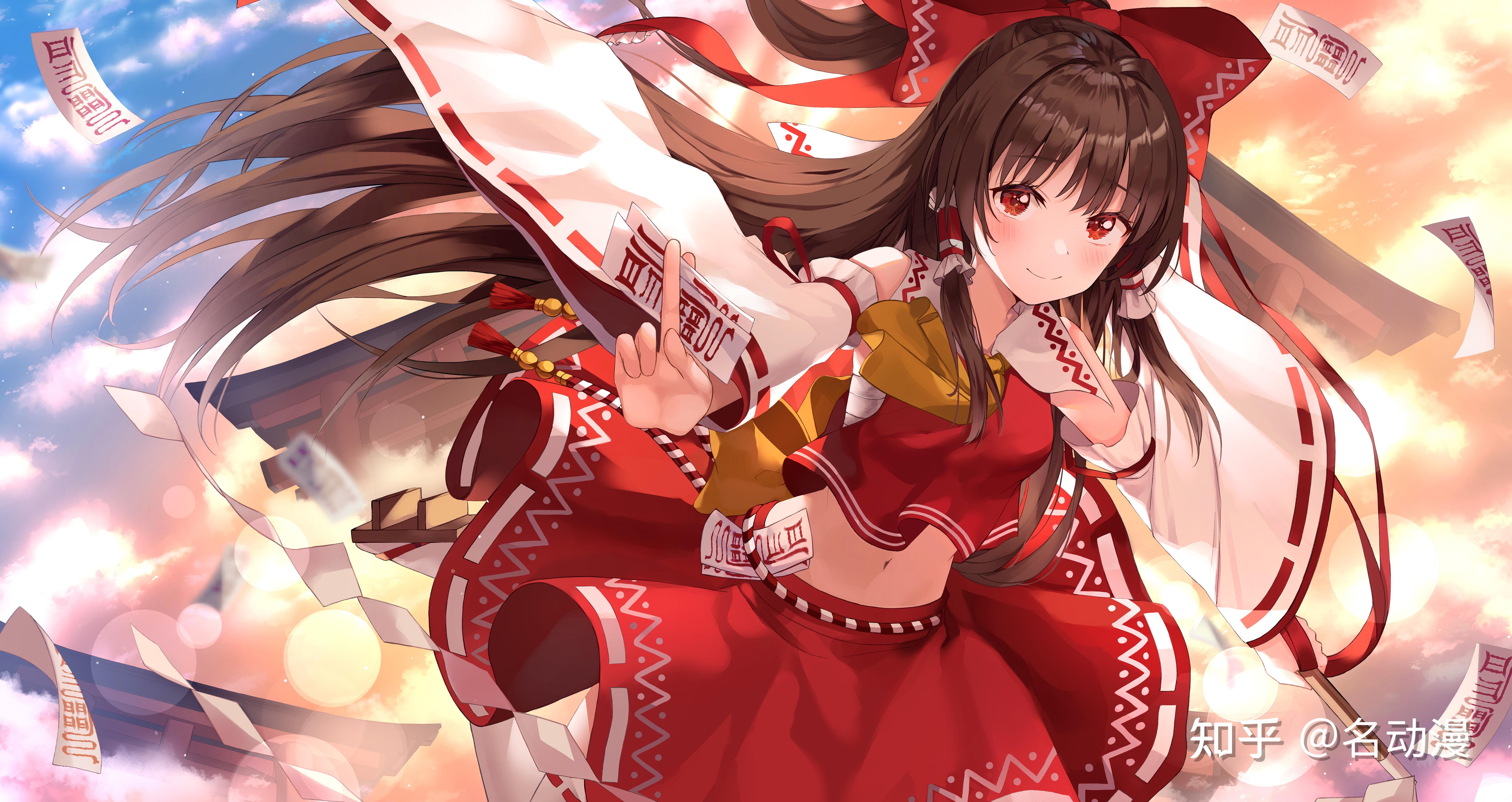 有哪些 p 站画巫女的画师值得推荐? - 知乎