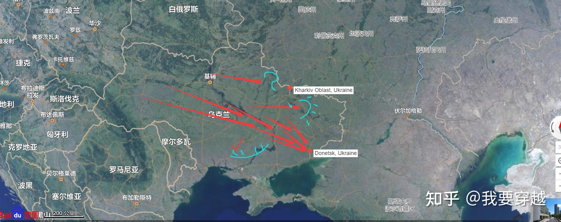 如何看待哈尔科夫乌军反击40公里即将攻至俄乌边境处