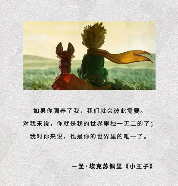 爱的核心含义叫“驯养”,付出让彼此变得独一无二 - 知乎