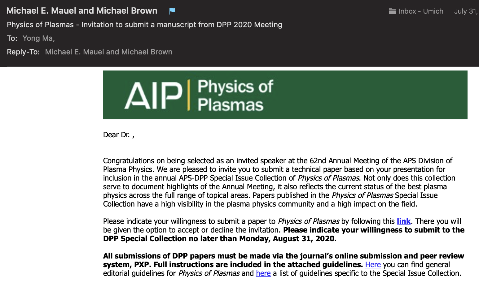 发表 PRL 是怎样的一种体验? - 知乎