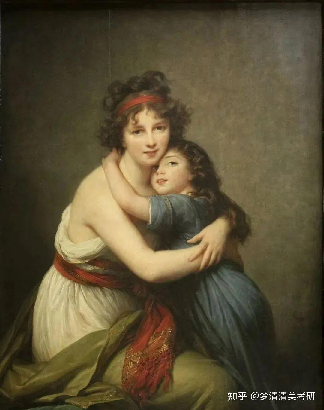 维吉·勒布伦 法国 1789年《母亲》斯坦尼斯拉夫·维斯皮安斯基 波兰
