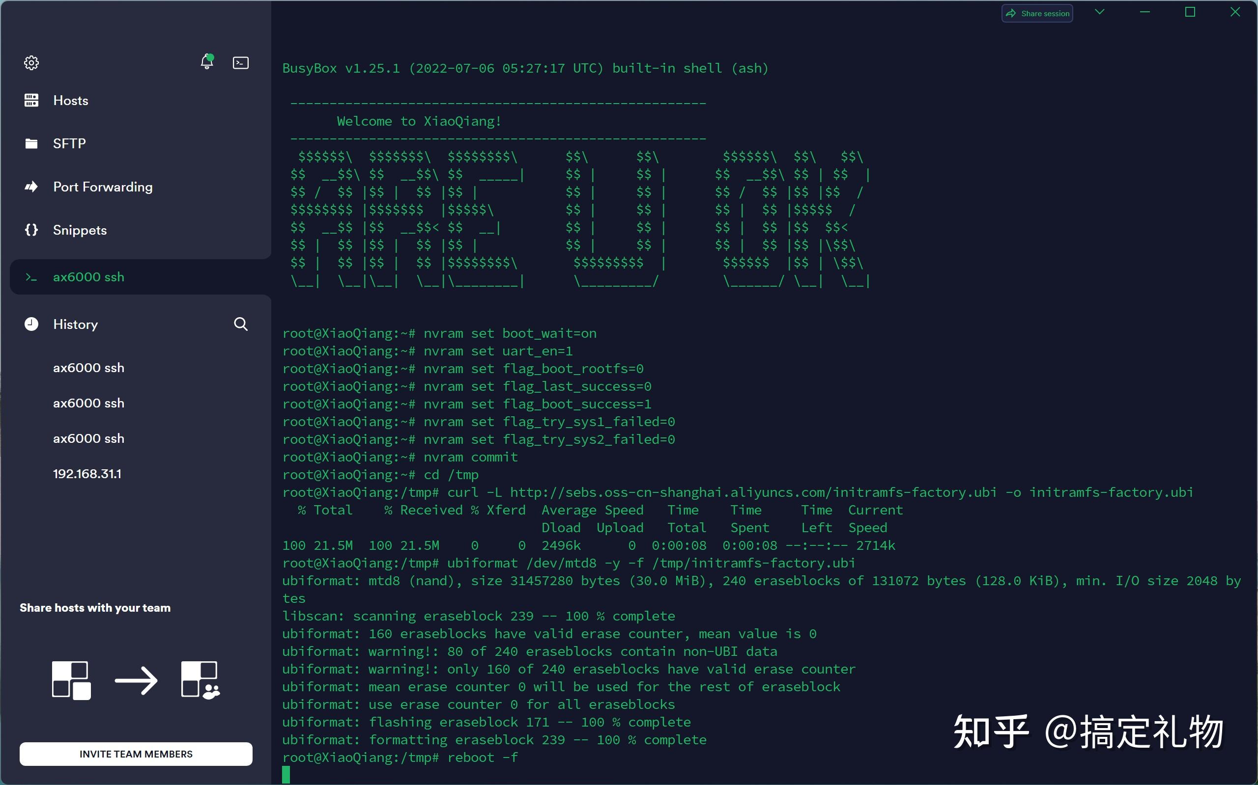 红米AX6000 刷机教程 安装 openwrt 22.03 新版本固件 - 知乎