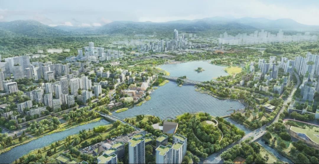 在坪山区"政府统筹,连片推动"的片区城市更新的总体思路下,燕子湖等"1