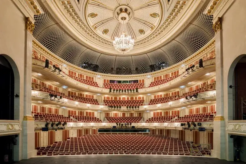 的普鲁斯宫廷剧院,后改称国王剧院,1919年后成为柏林德国国家歌剧院