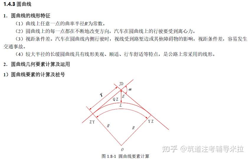 道路圆曲线图片