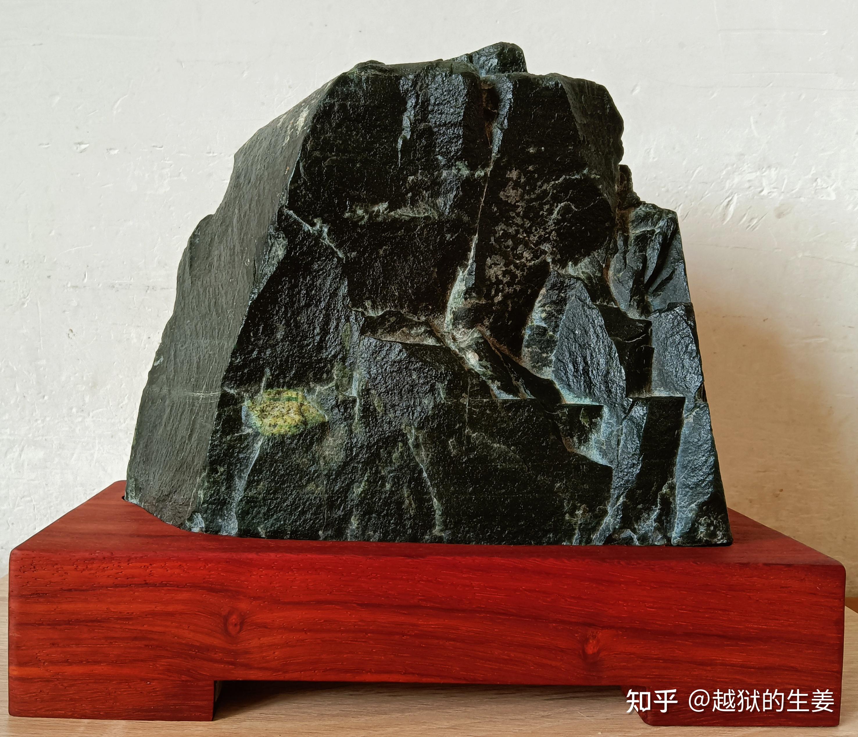 与众不同的观赏石崂山绿石