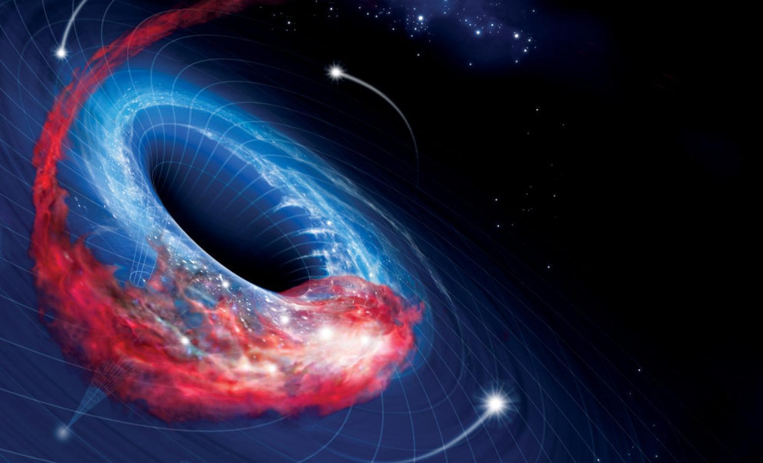 NASA绘制迄今最精确黑洞图像：扭曲之美-NASA,黑洞,宇宙 ——快科技(驱动之家旗下媒体)--科技改变未来