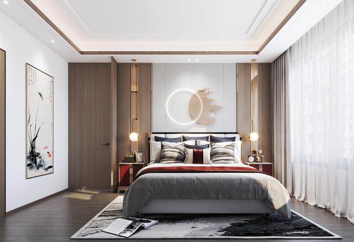 深圳装修丨大悦城·天玺壹号-雅轩C户型111㎡新中式风 / 冯天礁 Design - 知乎