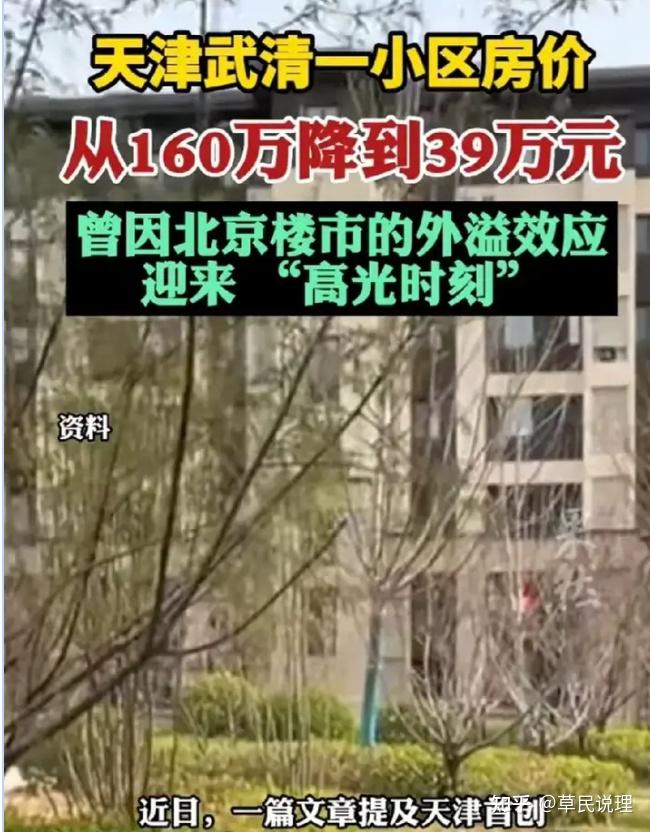 天呐!天津一楼盘竟然从 160 万降到了 39 万!这降幅也太惊人了吧!业主说急用钱着急卖,39万元挂出去还没人买? - 知乎