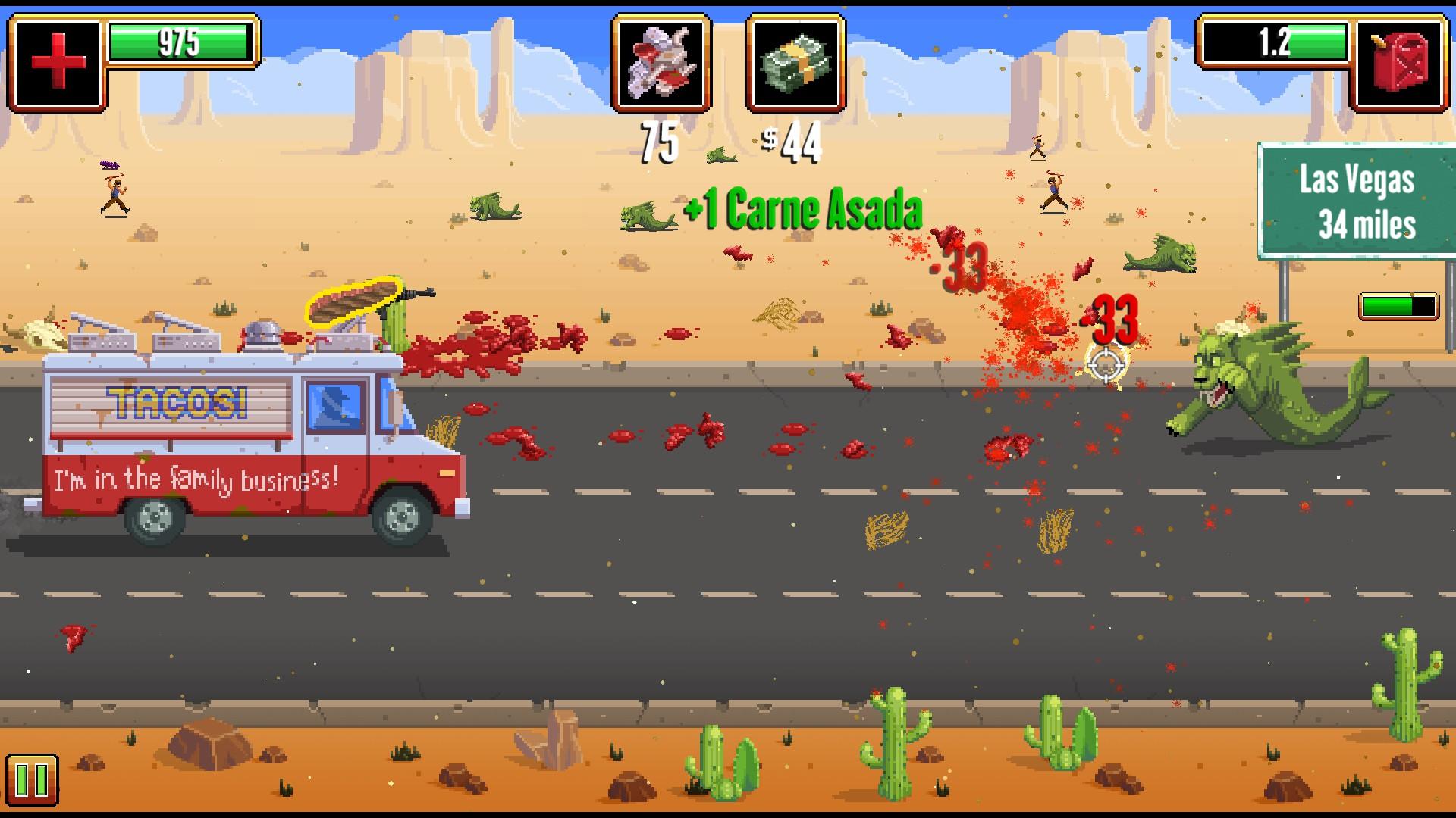 12岁男孩做了一款关于枪炮卷饼和卡车的游戏