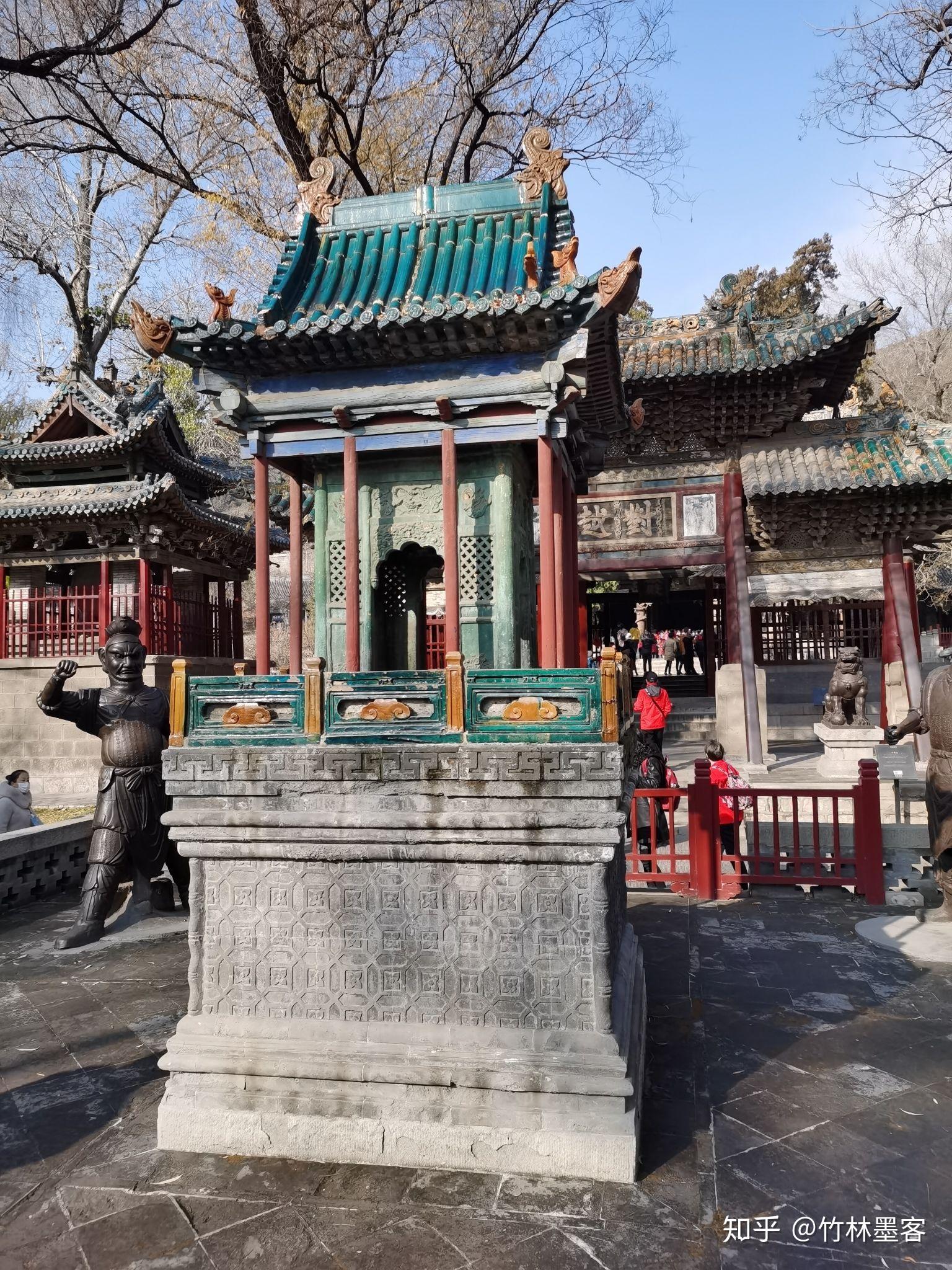 竹林墨客游山西之晋祠博物馆