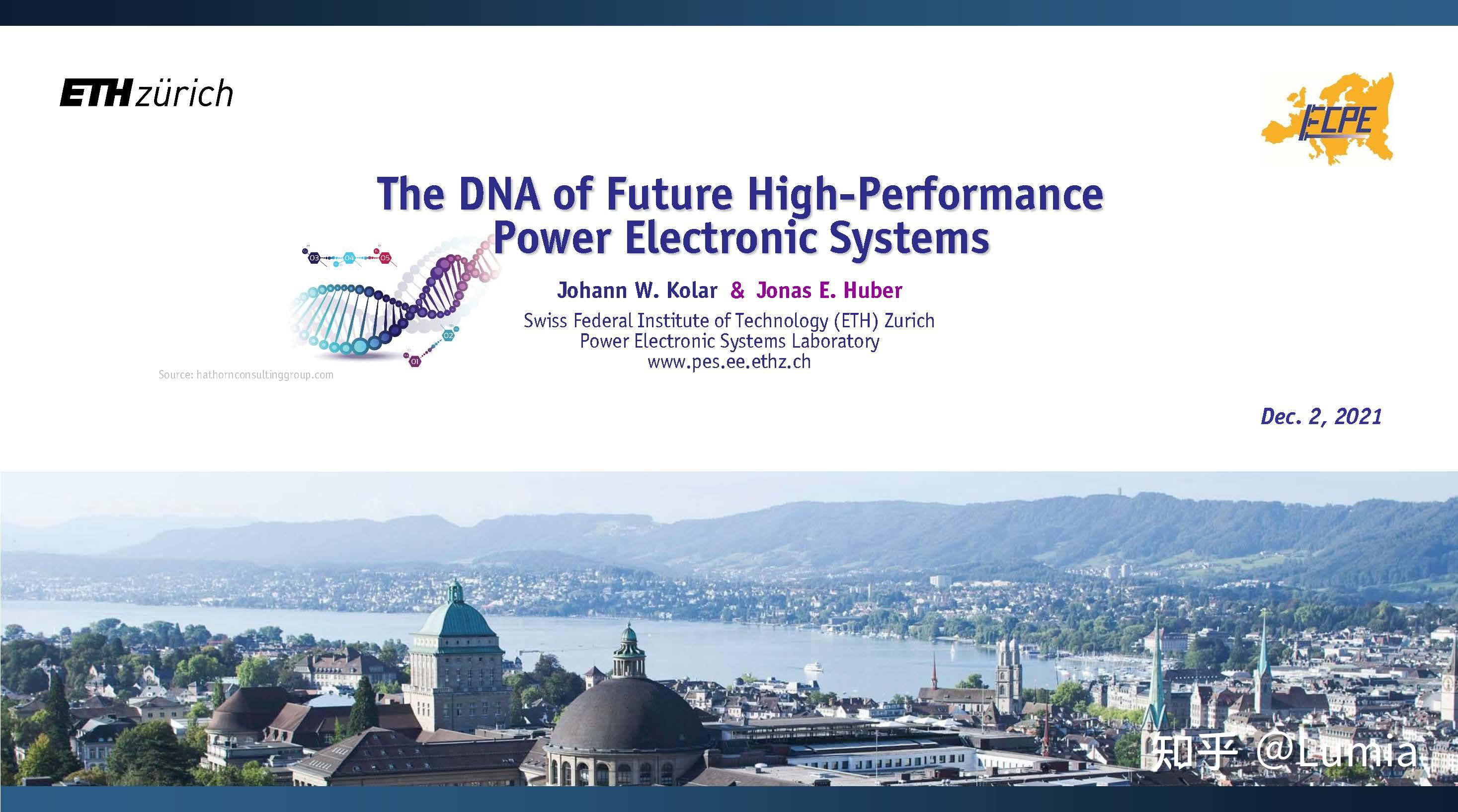 Eth Powerlab ETH Kolar PPT分享21.12.02:General Perspectives for Power Electronics - 知乎