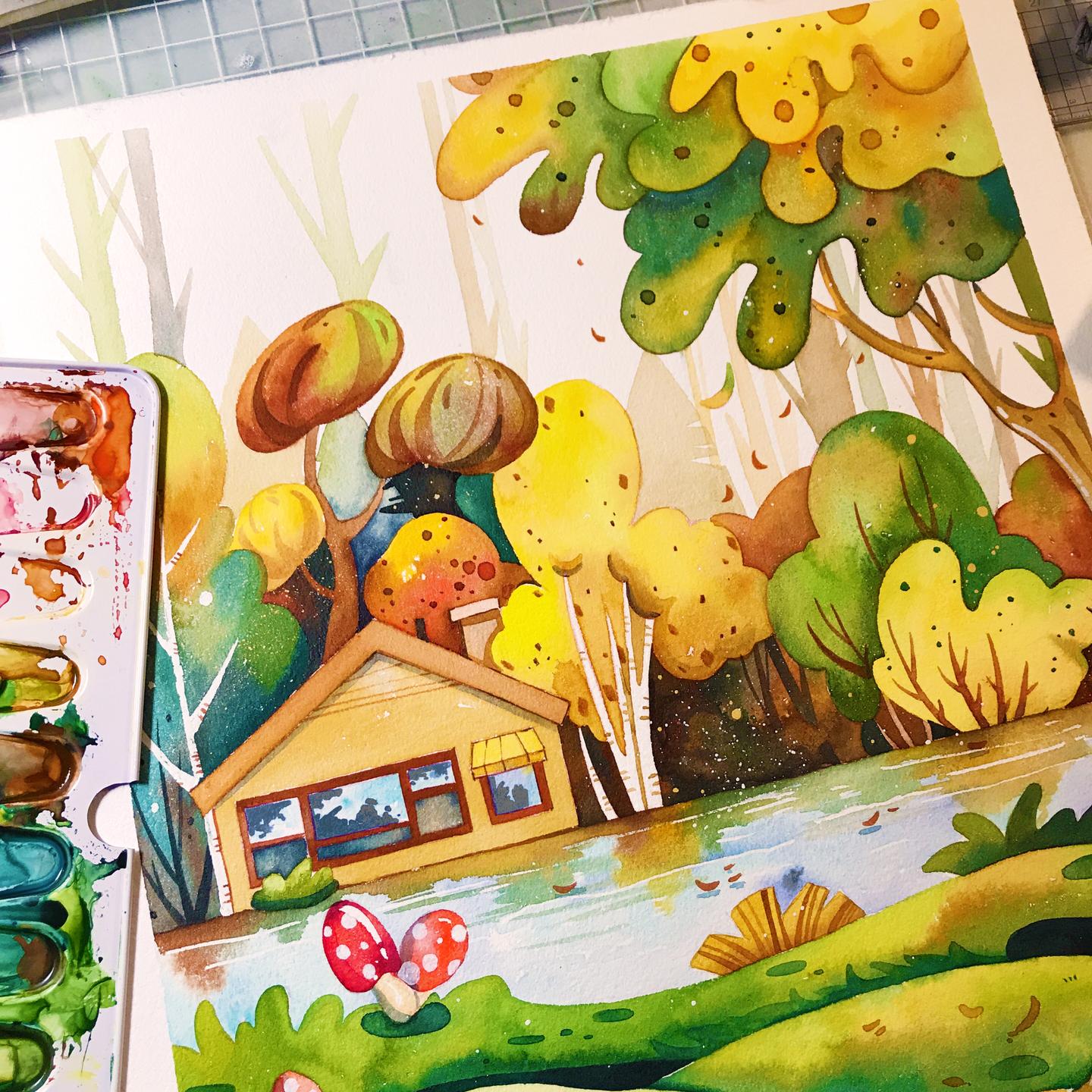 战战解答关于水彩的琐事 知乎