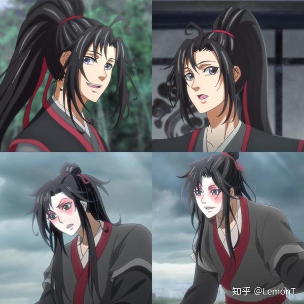 再看发型和服装,对比之下就明显不同了(这也是主要区分两个马甲的地方