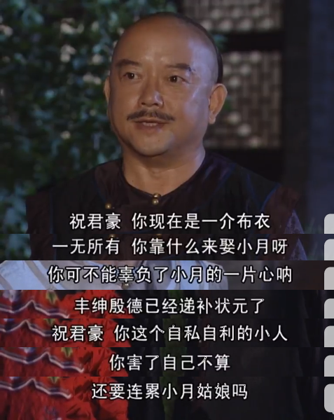 如何评价铁齿铜牙纪晓岚中的祝君豪这一人物