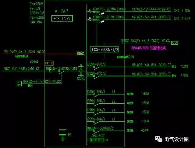 建築電氣火災監控系統如何設計配電箱內怎麼畫法圖文並茂