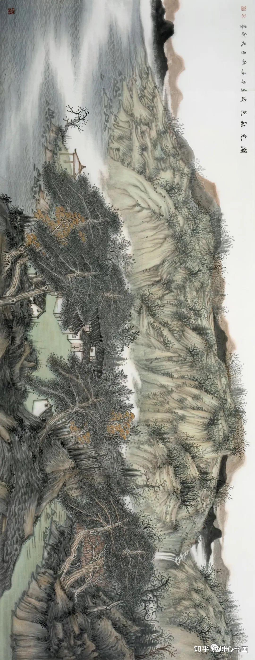 朴实自然,淡雅灵秀|山水画家黄天利