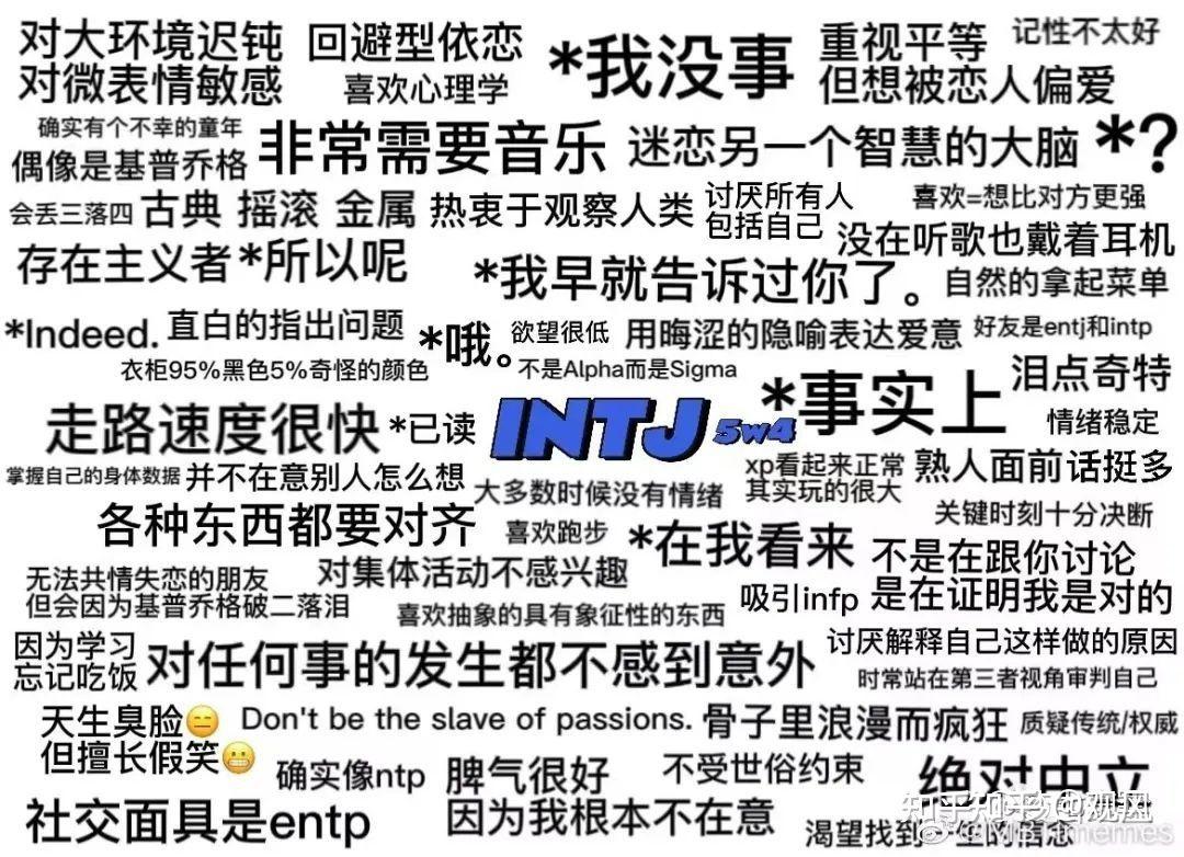 Intj喜欢你的原因 知乎 2205