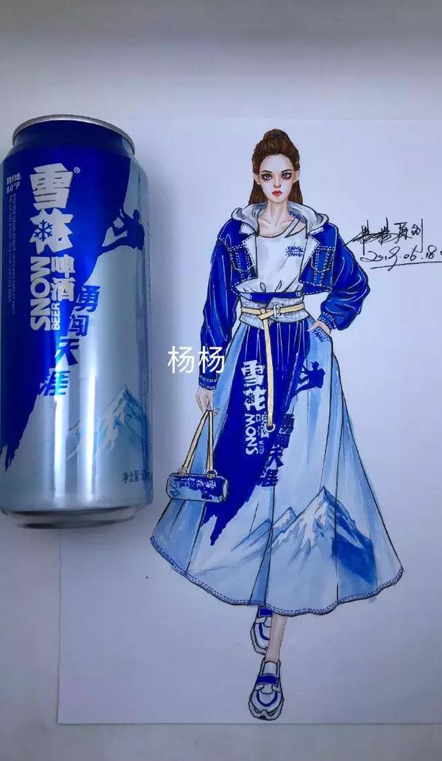 当这些"瓶子"穿上服装之后,好看到爆