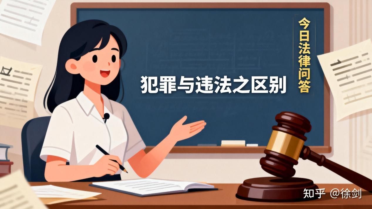 犯罪概念——违法与犯罪之区别何在? - 知乎
