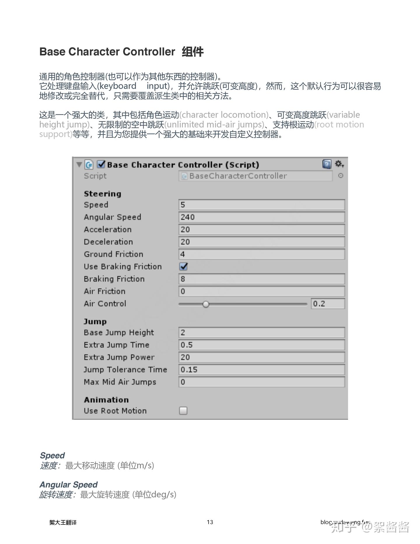【Unity插件】Easy Character Movement插件 官方文档翻译 - 知乎
