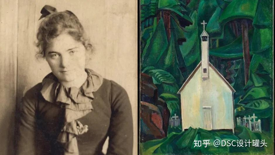 艾米丽卡尔emilycarr她是用笔触表达能量流动的天才女画家加拿大最好