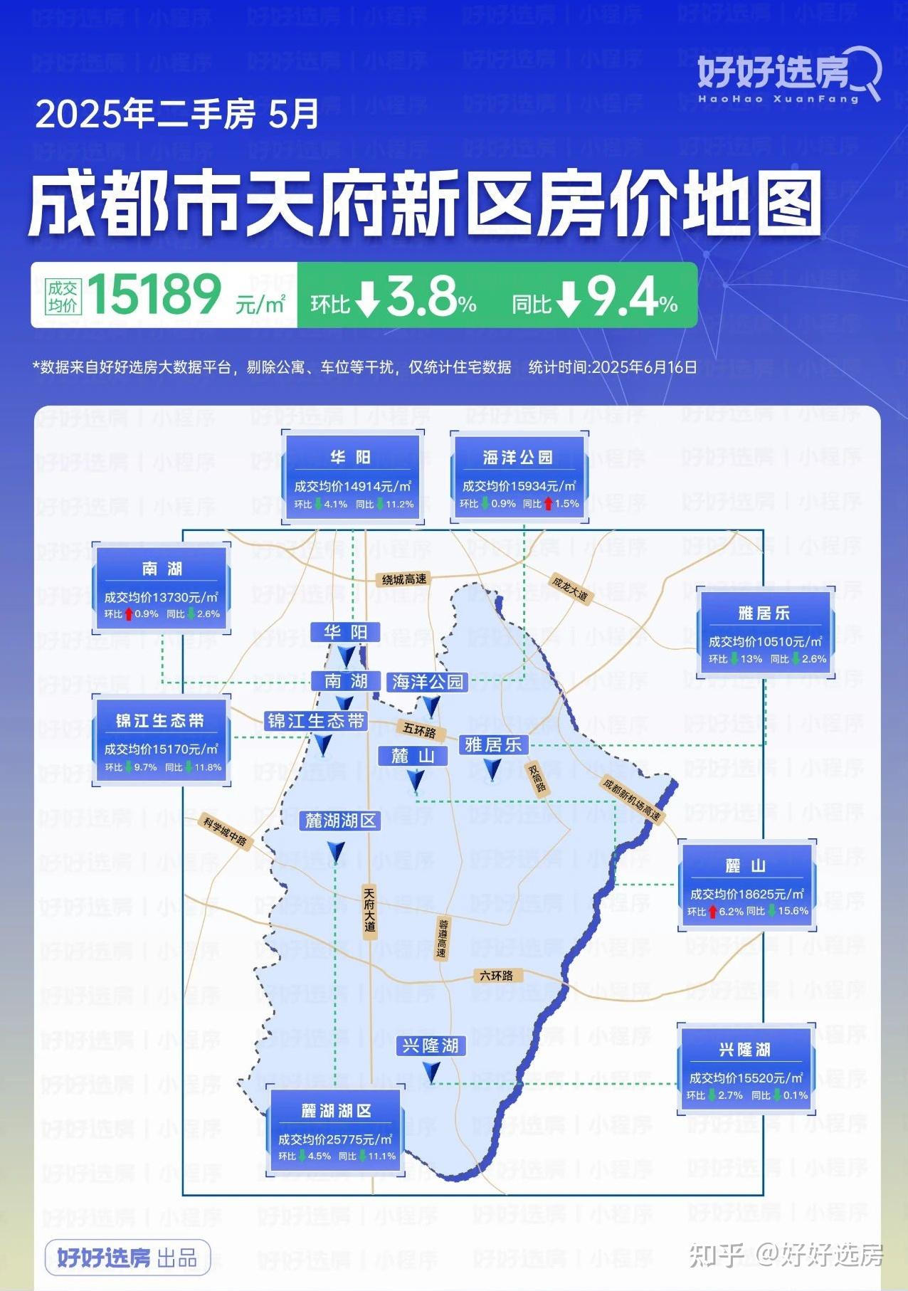 最新!5月成都房价地图出炉,降温还是升温? - 知乎