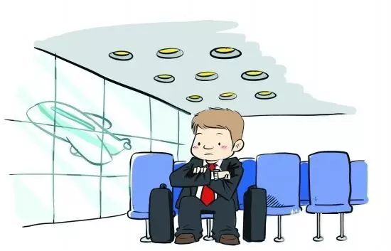 被延误班机的阿明