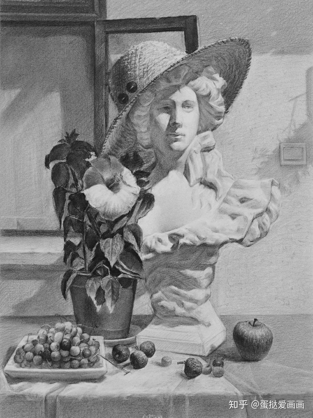 素描静物清华高分