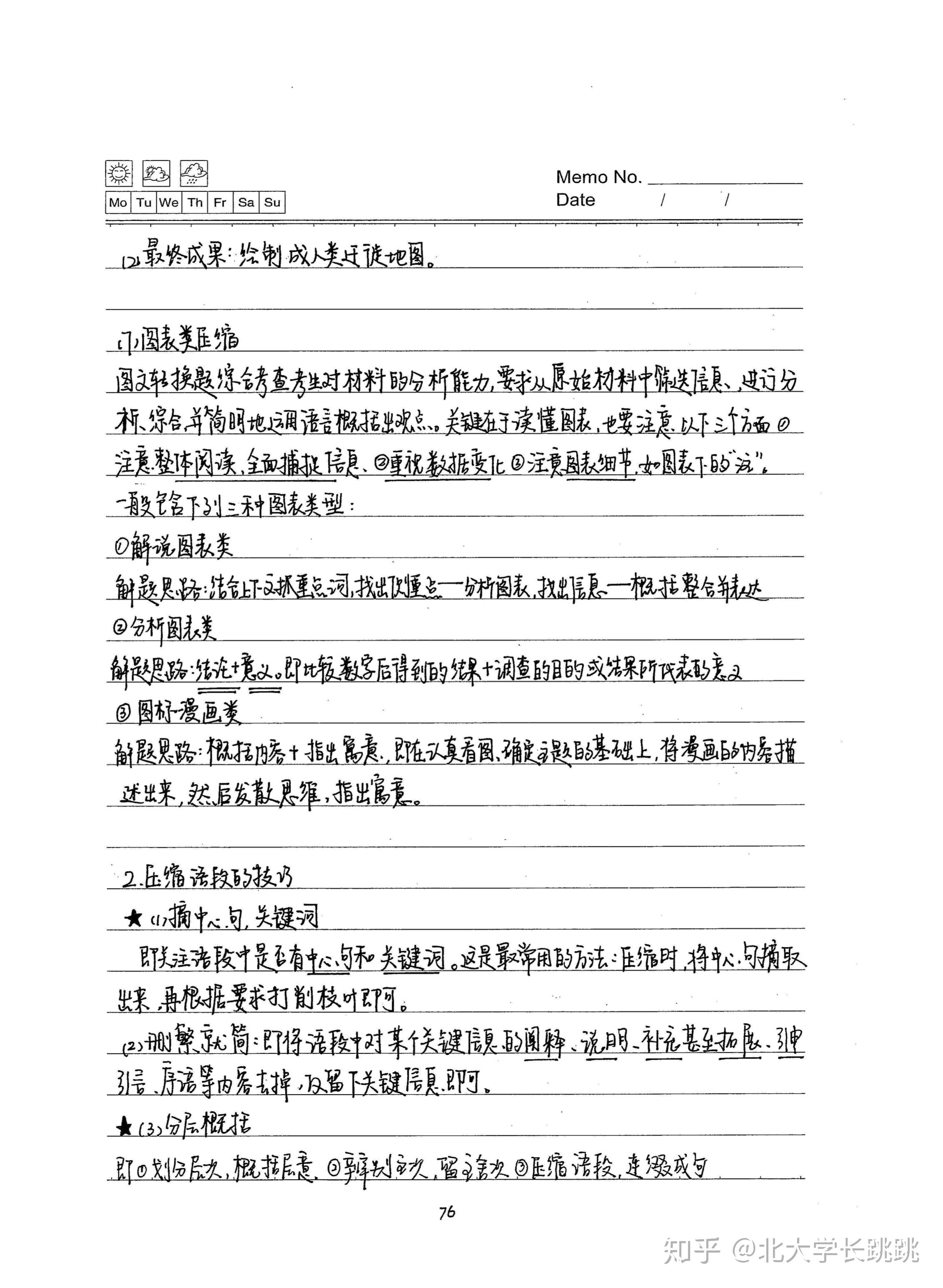高考学霸语文笔记语句压缩