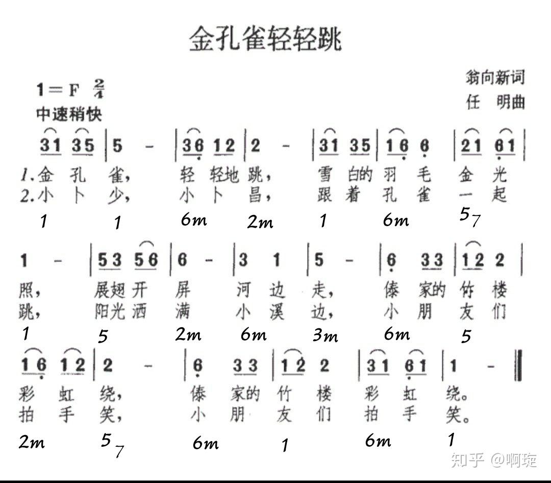 金孔雀轻轻跳的左手怎么配?