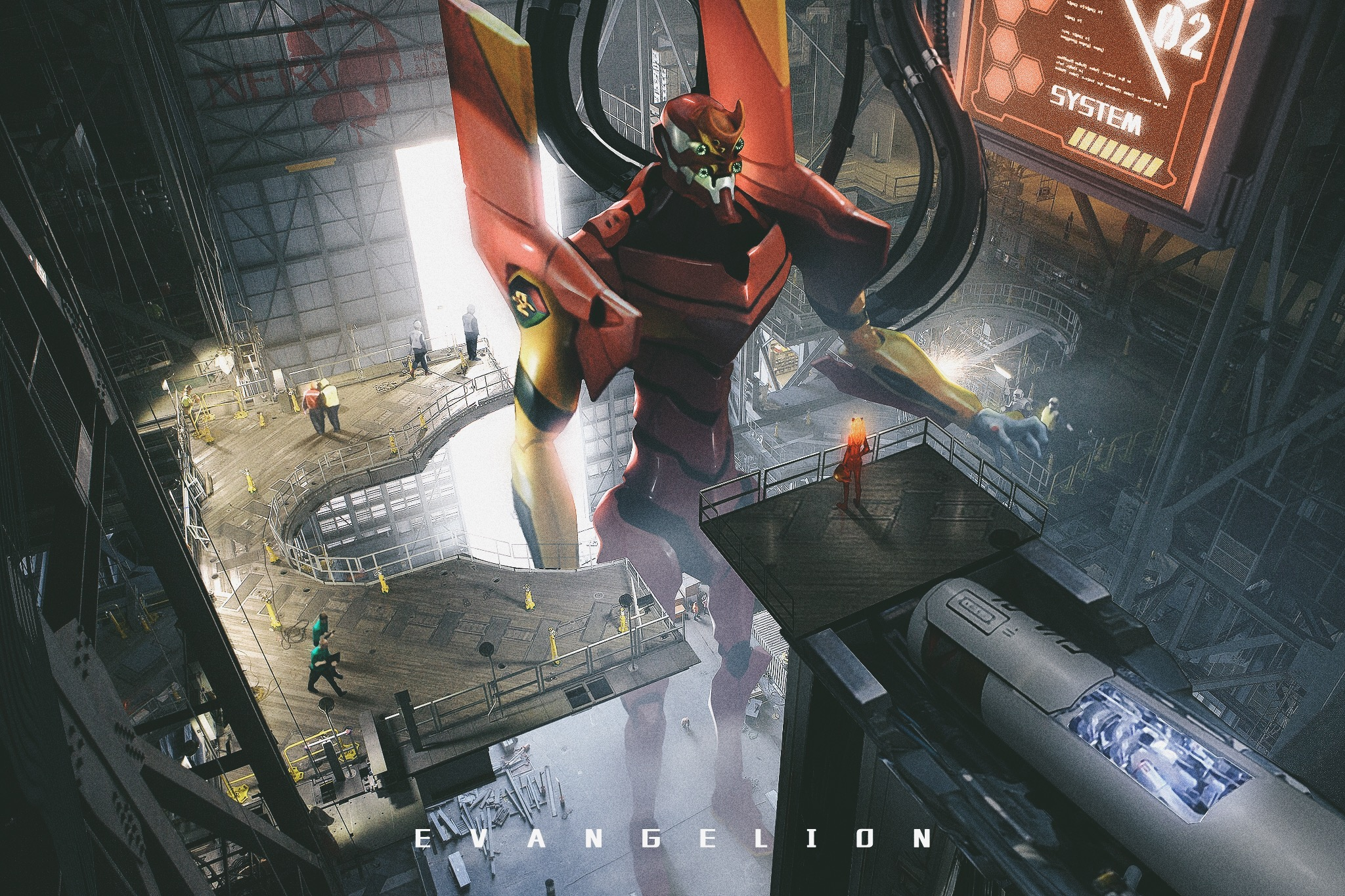 动画《eva》有没有什么好看的全面屏壁纸? - 知乎