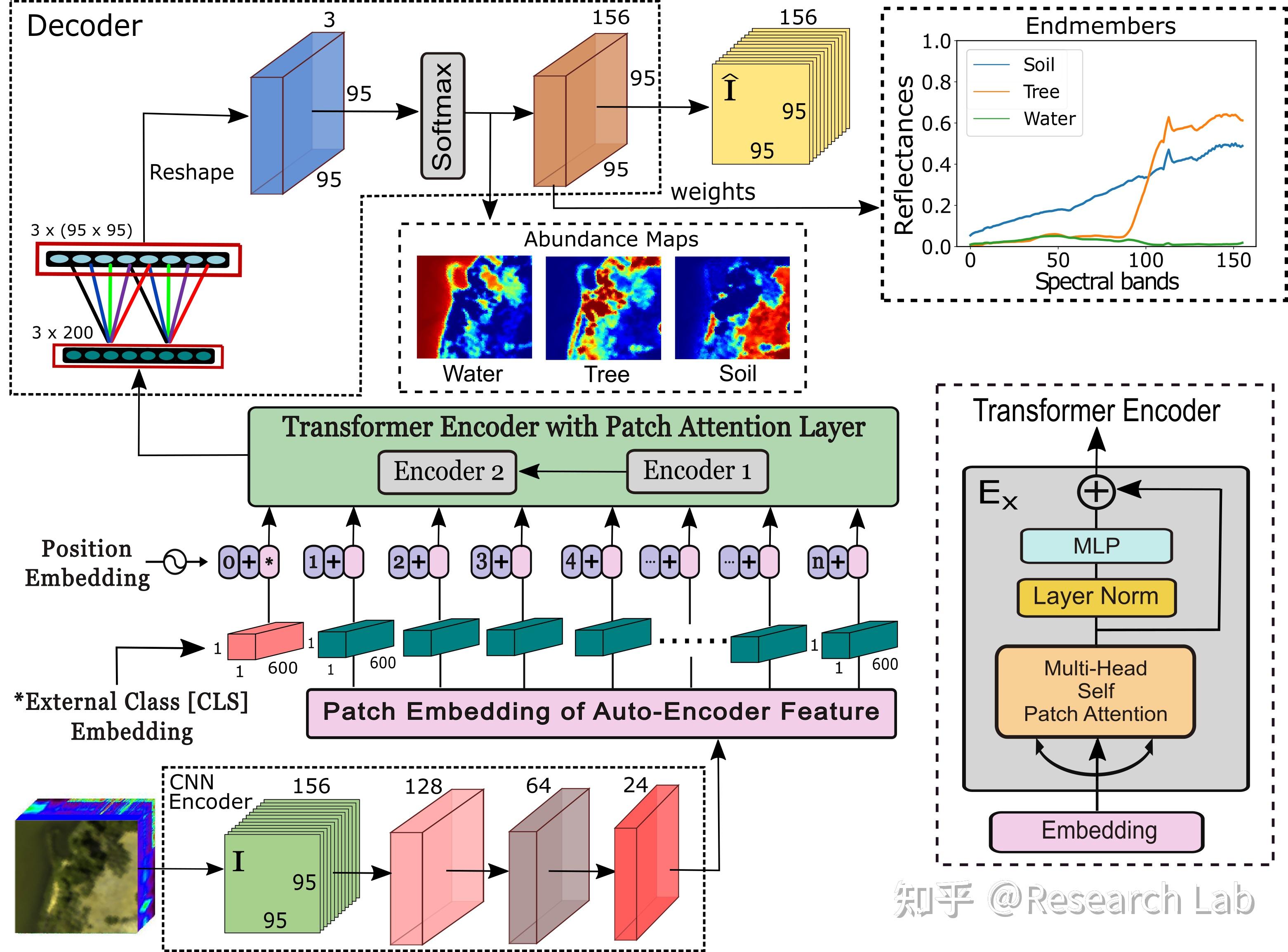 IEEE TGRS | 论文速递：使用Transformer网络进行高光谱解混 - 知乎