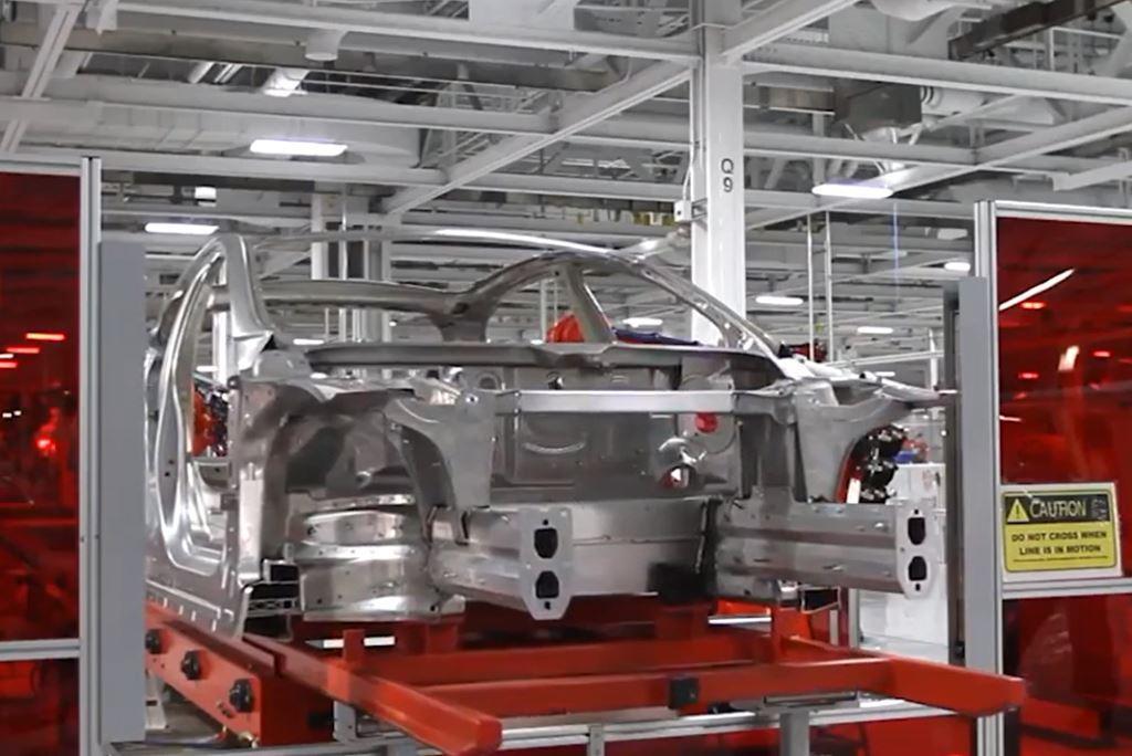 浅谈tesla铝制白车身焊接工艺