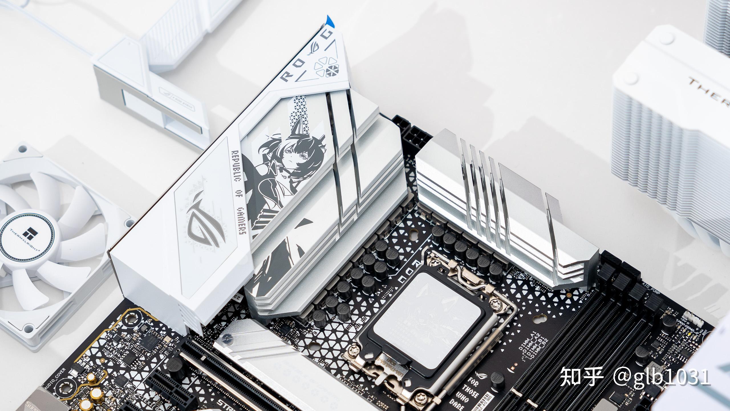 matx也紧凑华硕小吹雪s宏碁掠夺者索泰rtx4080super月白装机展示