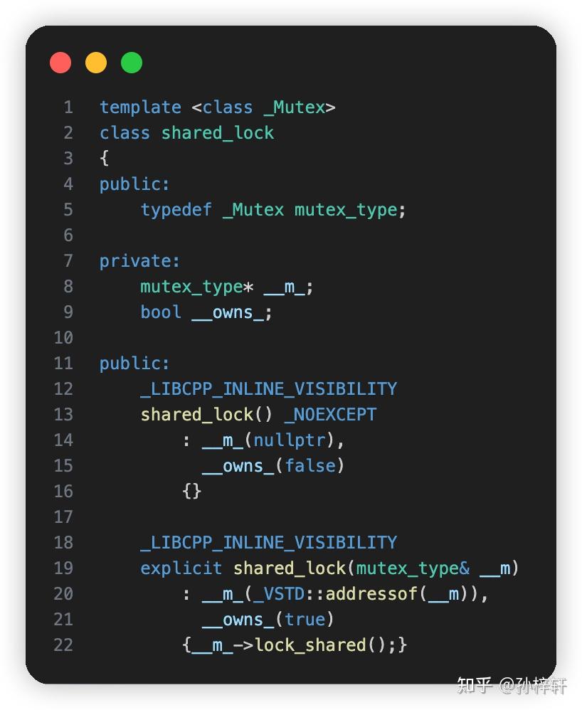 C++ shared_mutex应用以及源码解析 知乎