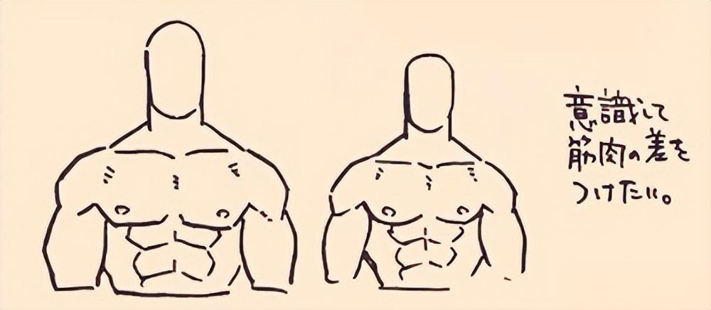 强壮的人怎么画?教你男生强壮肌肉的画法要点! 