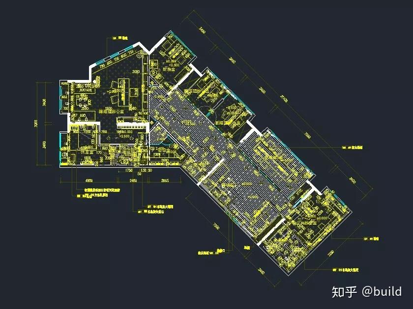 33套室内办公空间效果图及CAD施工图图纸！免费领取！ - 知乎