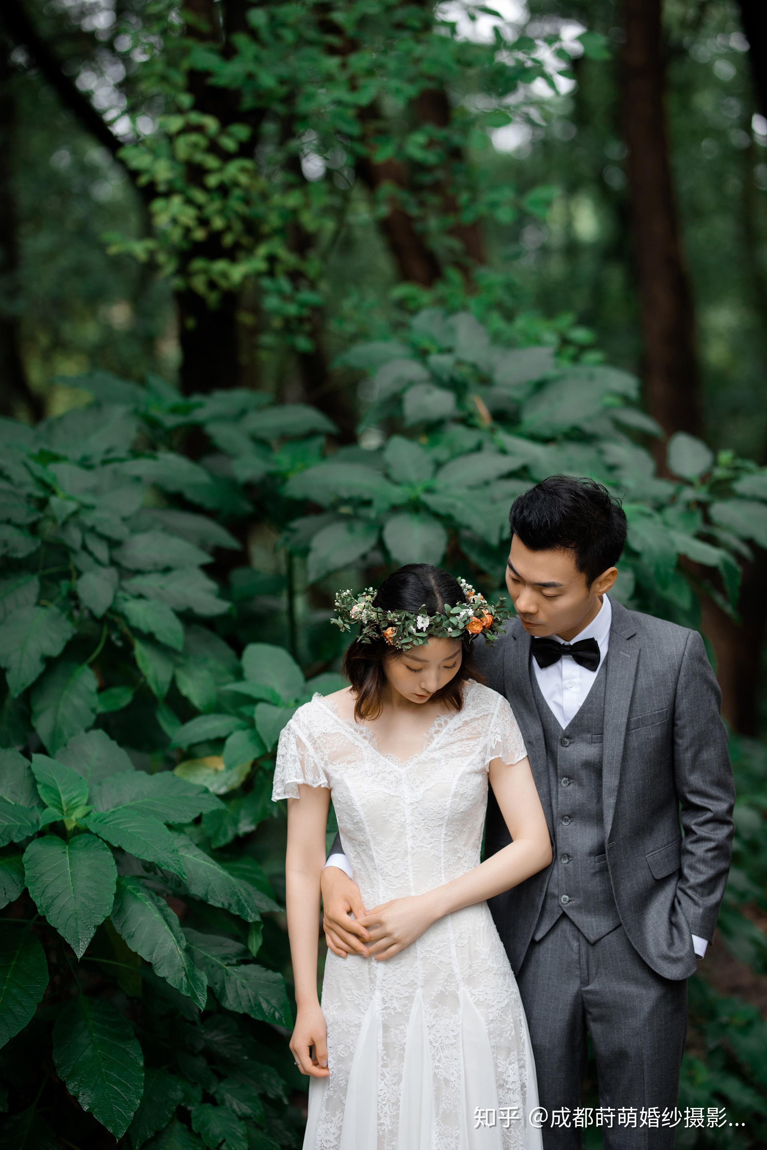 森系婚纱照,成都婚纱照,唯美森林婚纱照,客片分享 - 知乎