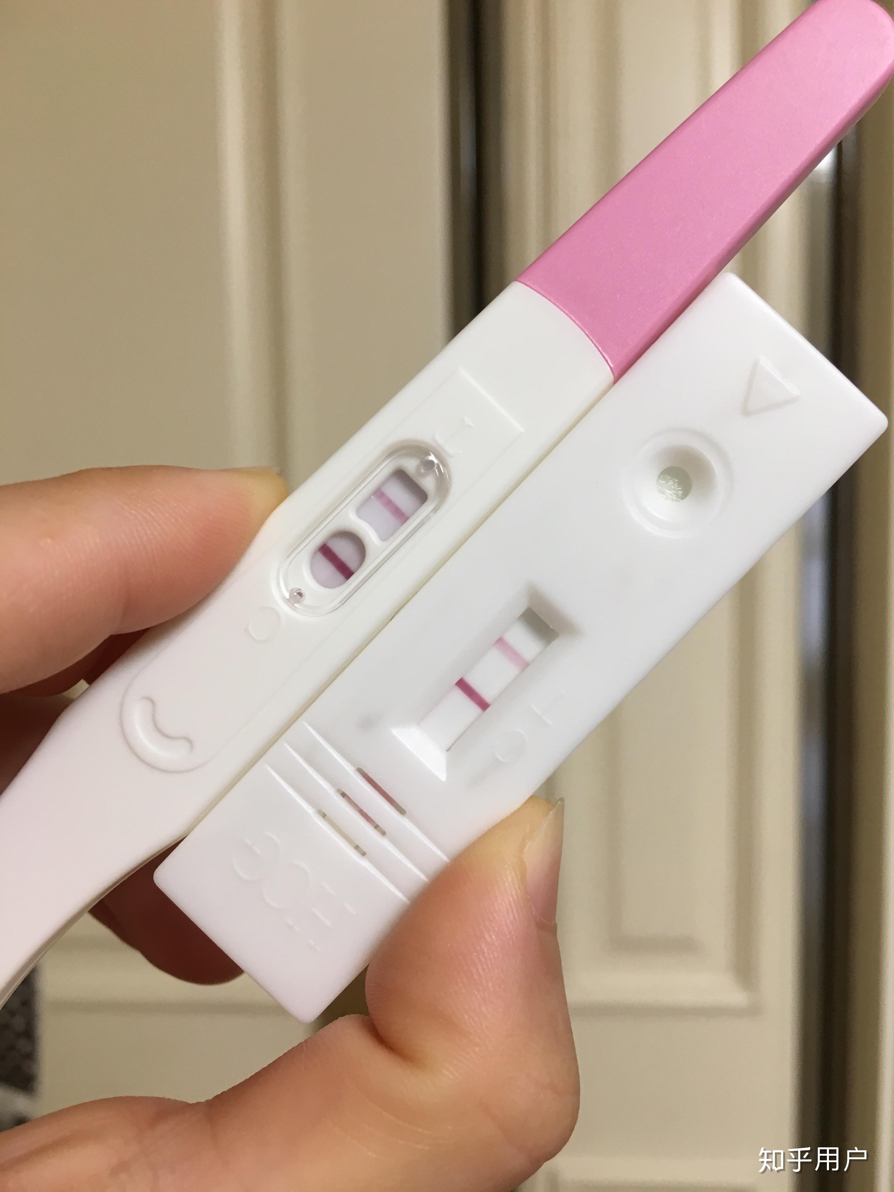 验孕试纸一深一浅? - 知乎