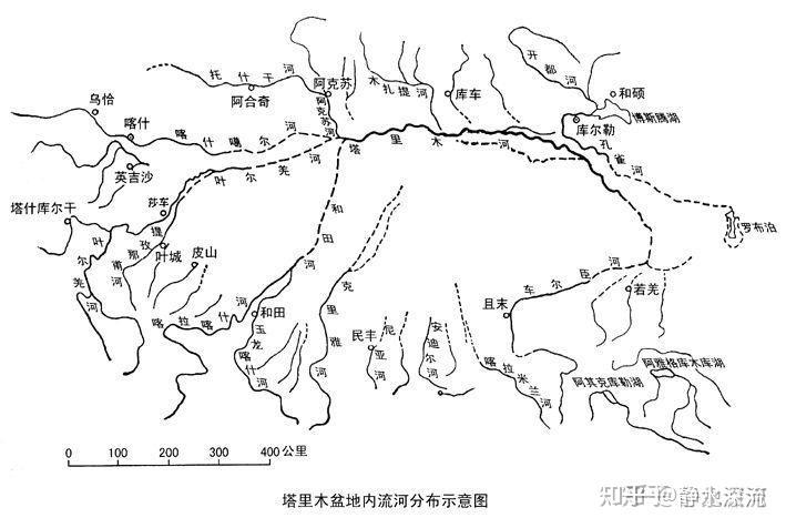 西北地区地形手绘图图片