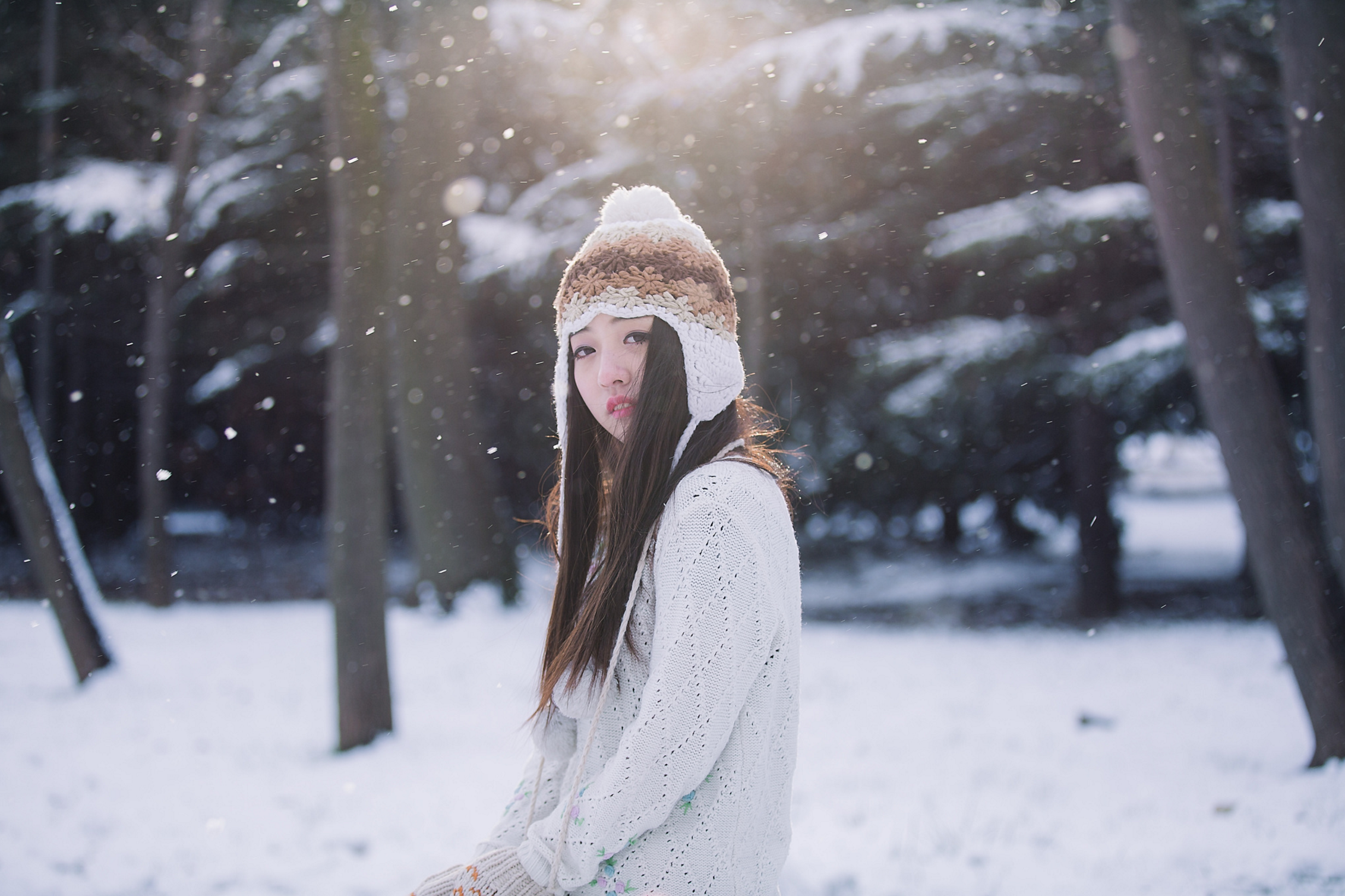 在下雪天拍摄人像的小技巧