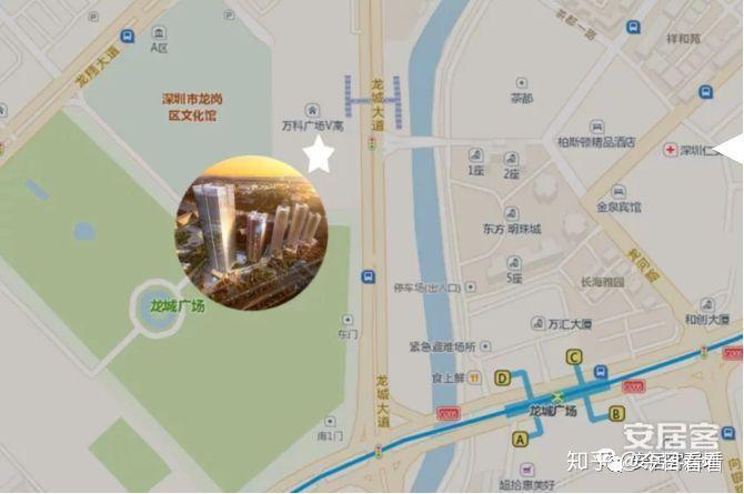 龙岗中心城万科时代广场周边配套详解