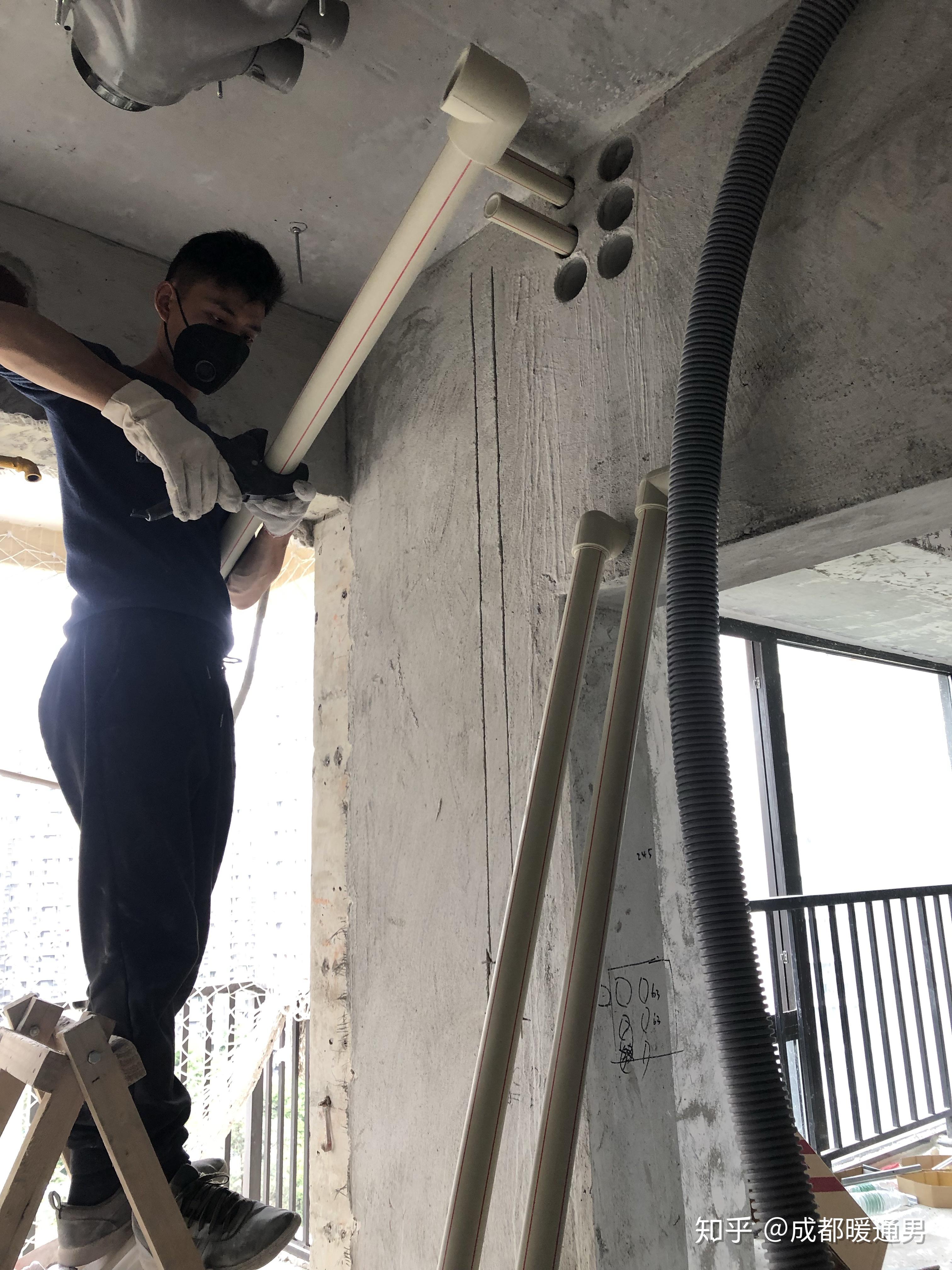 水机两联供新风系统安装记录