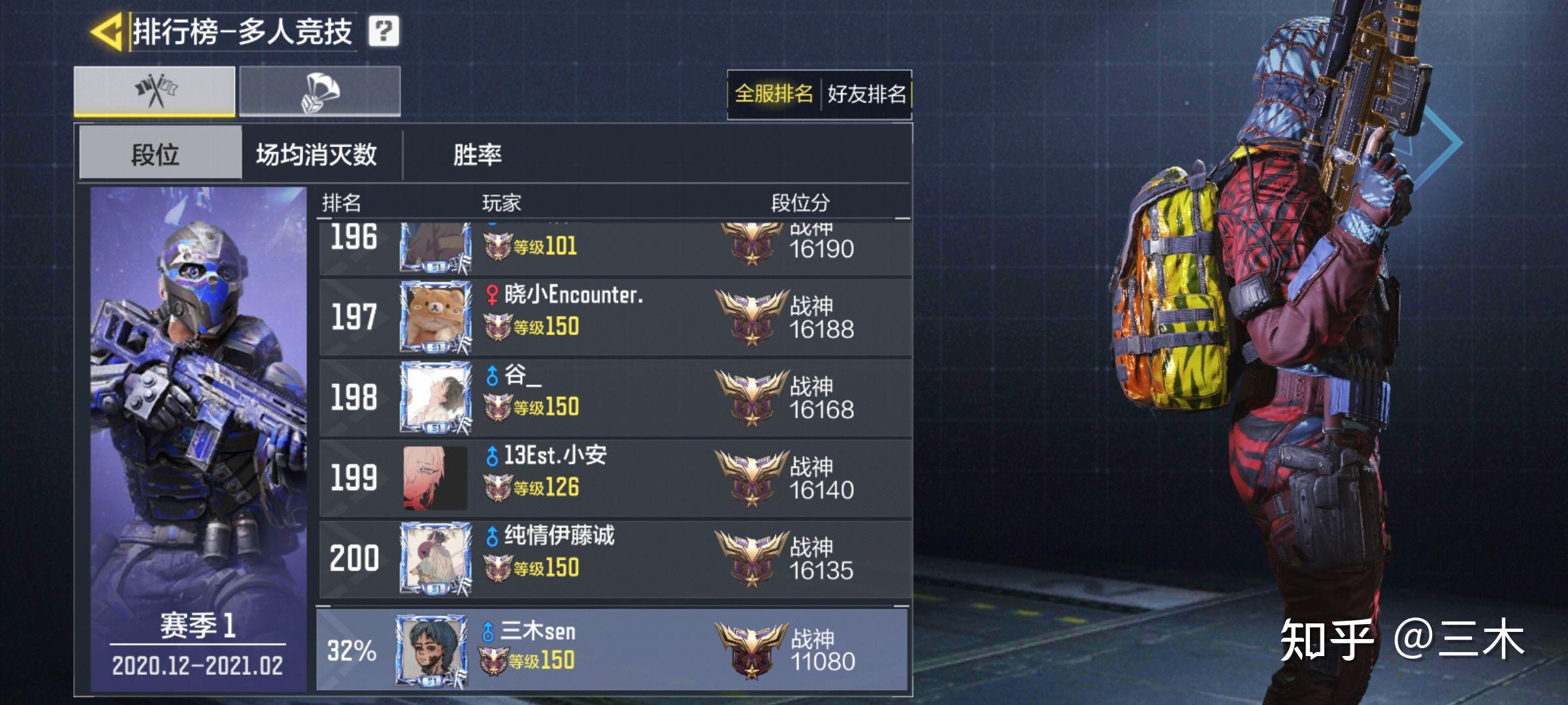 使命召唤手游战神算什么水平