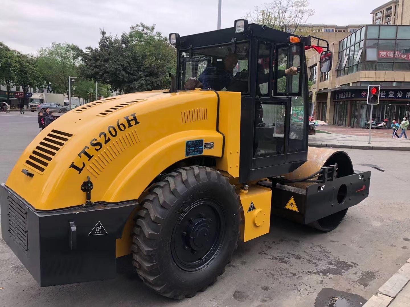 洛阳路通6吨单钢轮压路机不怕试驾不怕验车